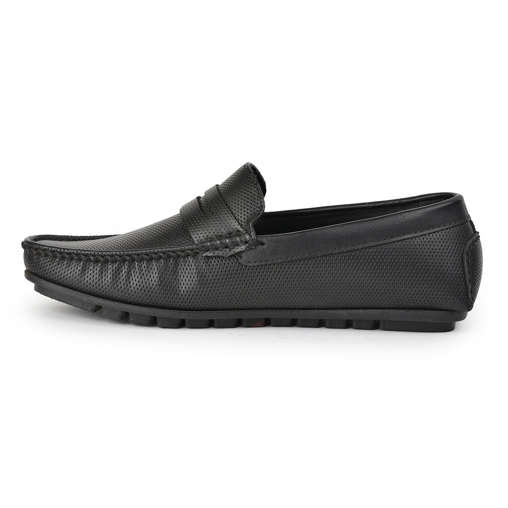 Fortune (BLACK) Casual Loafer Shoes For Men AVN-5 By Liberty