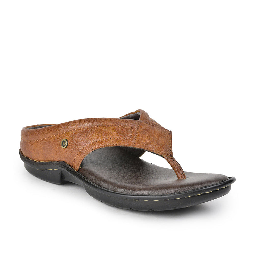 Coolers By Liberty AVN-8 Casual Tan Slippers For Men