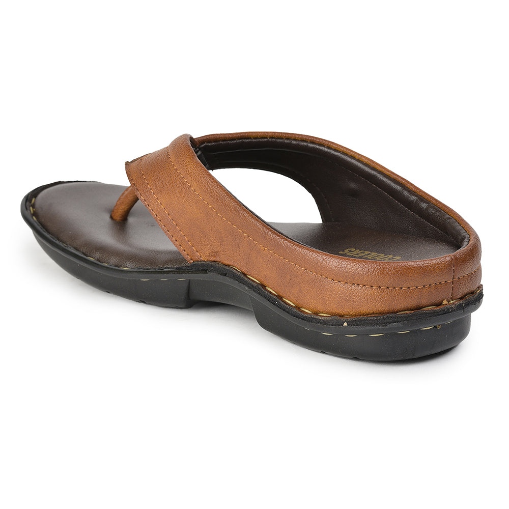 Coolers By Liberty AVN-8 Casual Tan Slippers For Men