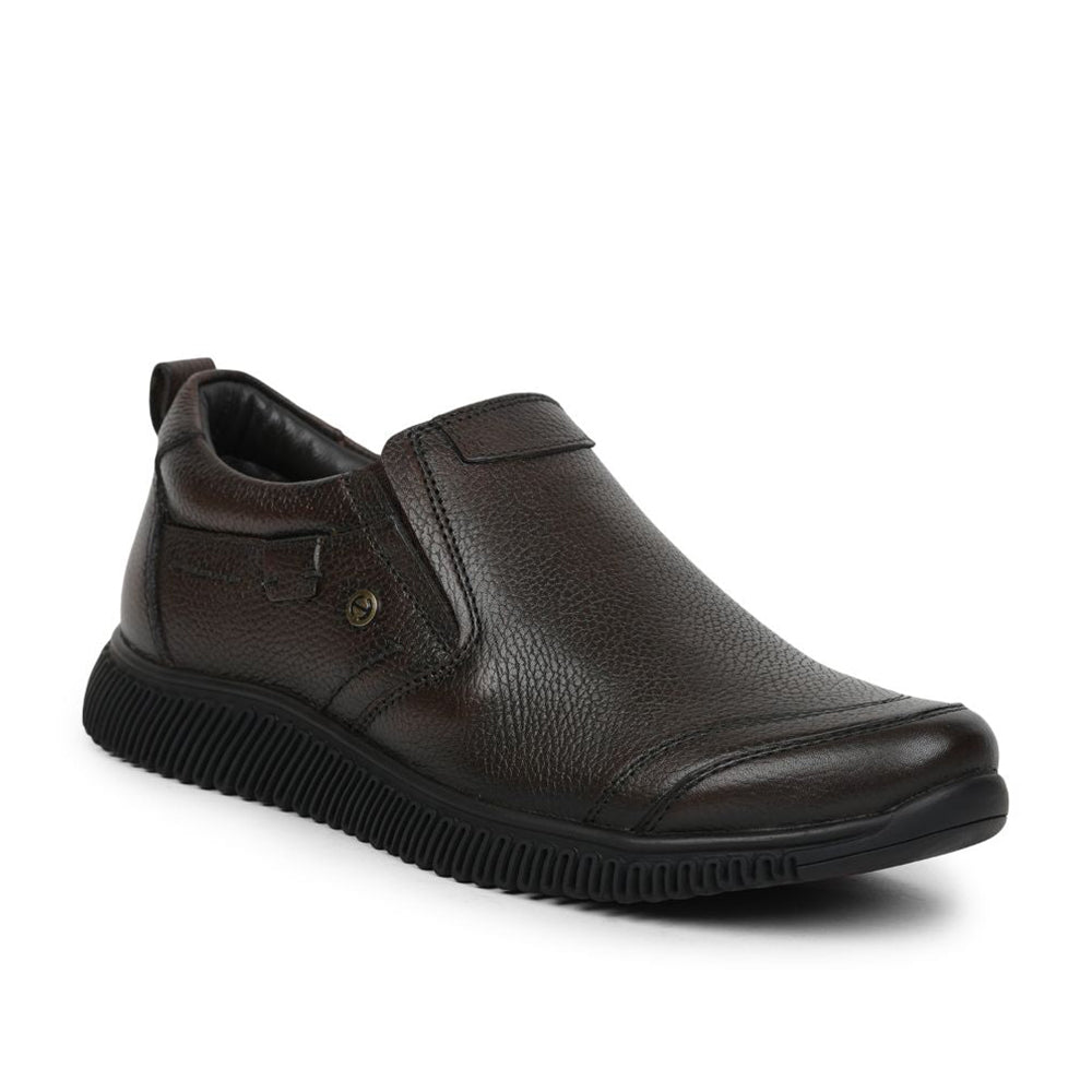 Healers Casual (D.Brown) Slip-On Shoes For Men DTL-81 By Liberty