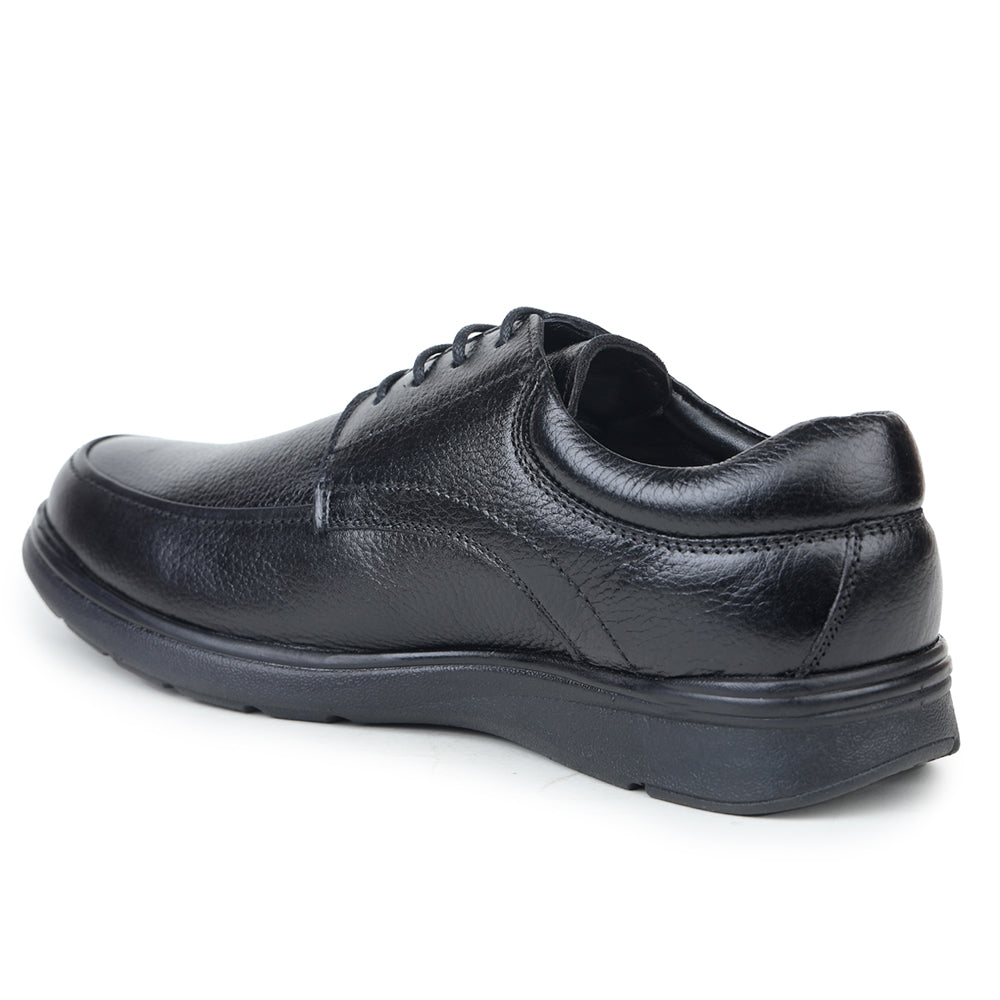 Healers Formal Lacing Shoes For Men (Black) AV-1 By Liberty