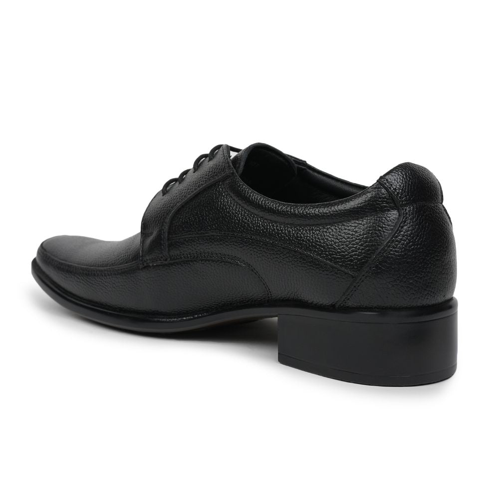 Fortune (Black) Formal Lace Up Shoes For Men AGK-37 By Liberty