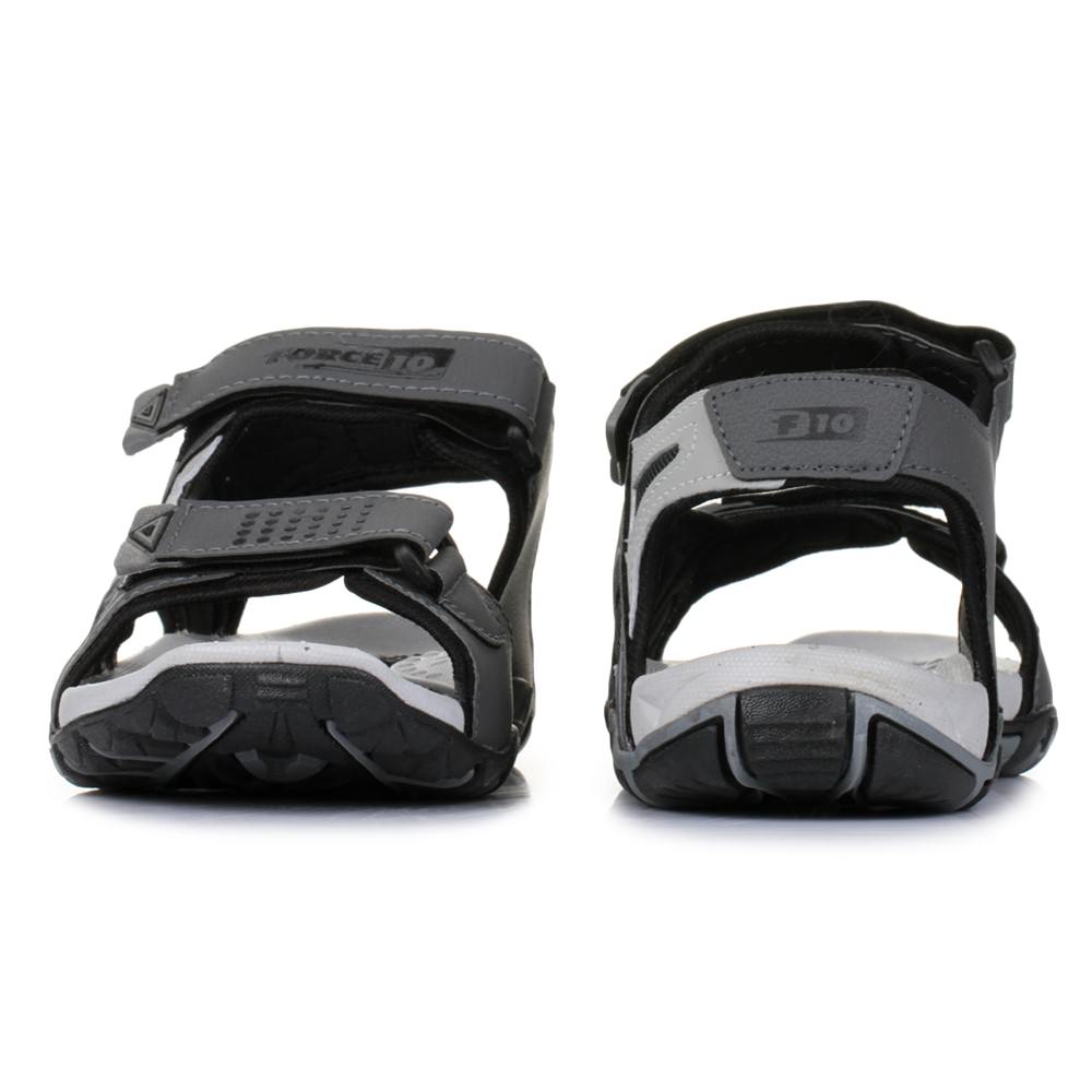 Force 1 Grey Sporty Sandals For Men LXI-2 By Liberty