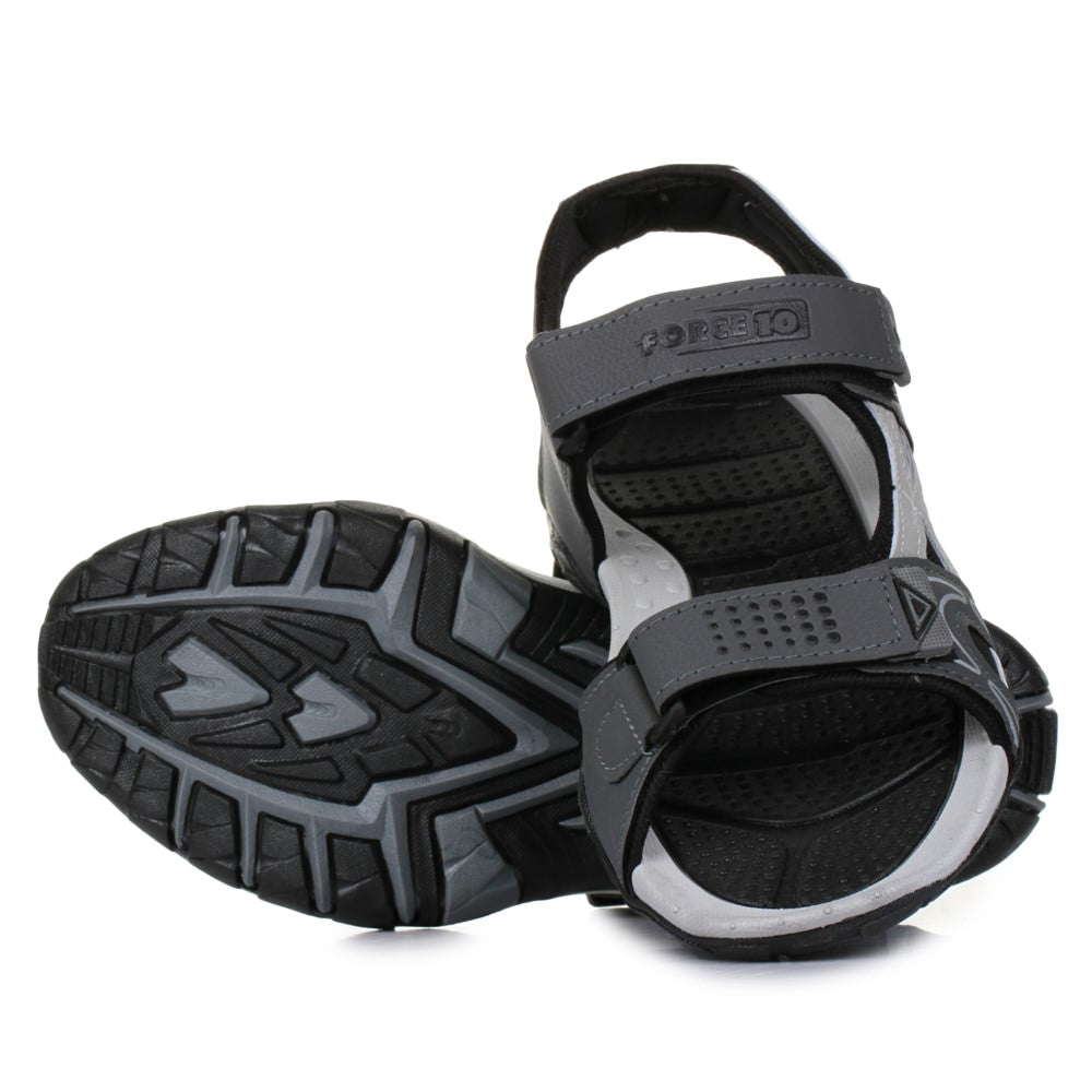 Force 1 Grey Sporty Sandals For Men LXI-2 By Liberty