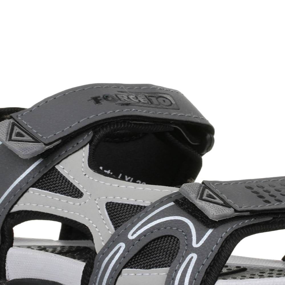 Force 1 Grey Sporty Sandals For Men LXI-2 By Liberty