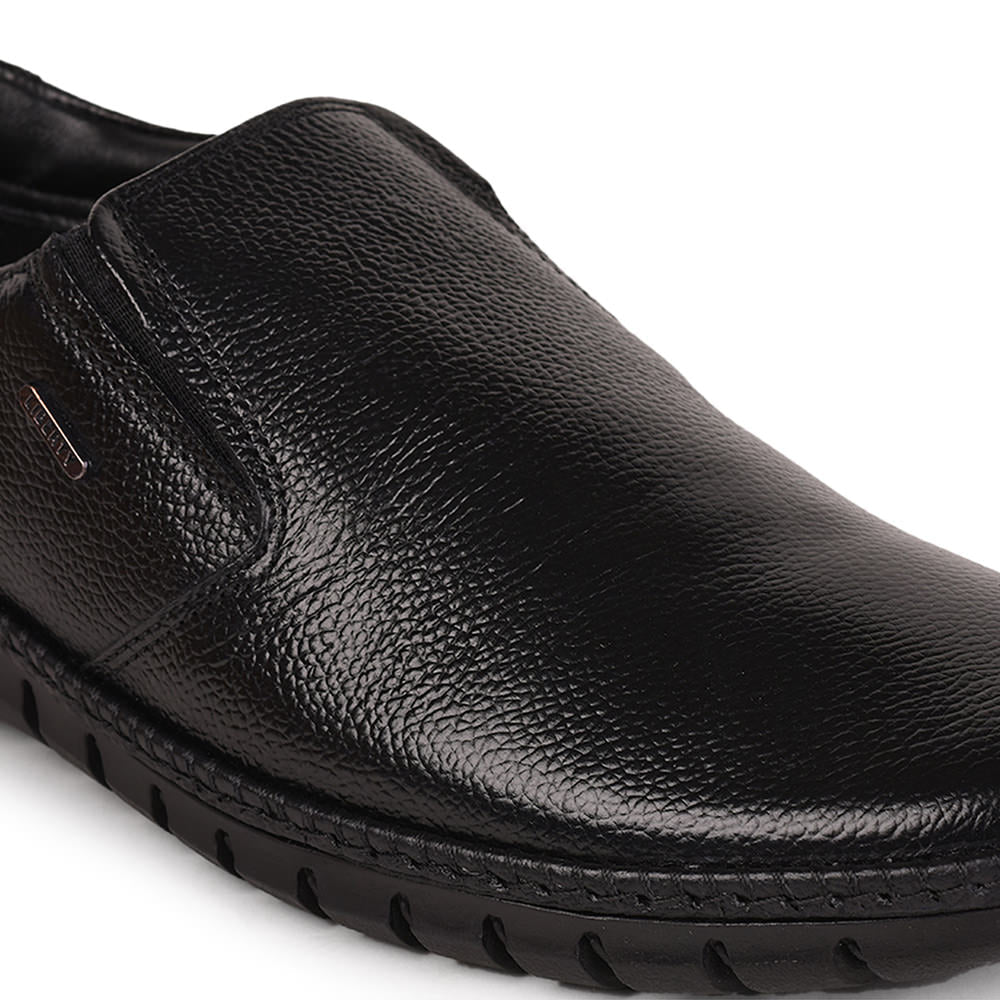 Fortune (Black) Casual Formal Slip on Shoes For Men BRL-11 By Liberty