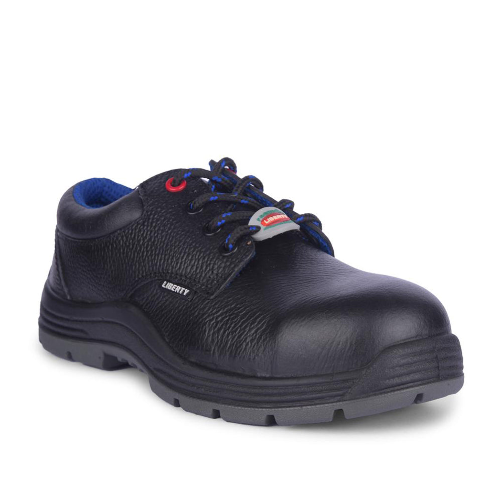 Freedom By Liberty Mens SURKSHA2CJ Black Safety Lacing Shoes