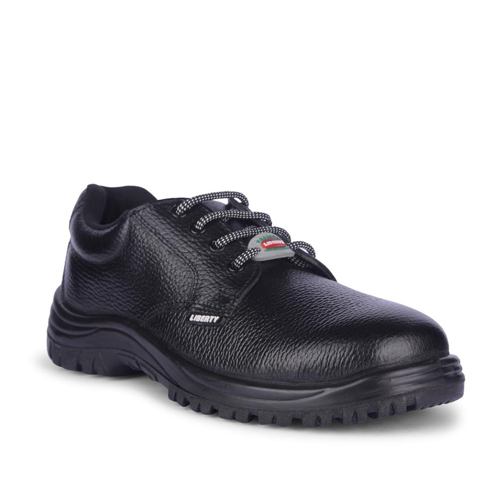 Freedom By Liberty Mens SURKSHA1SK Black Safety Lacing Shoes