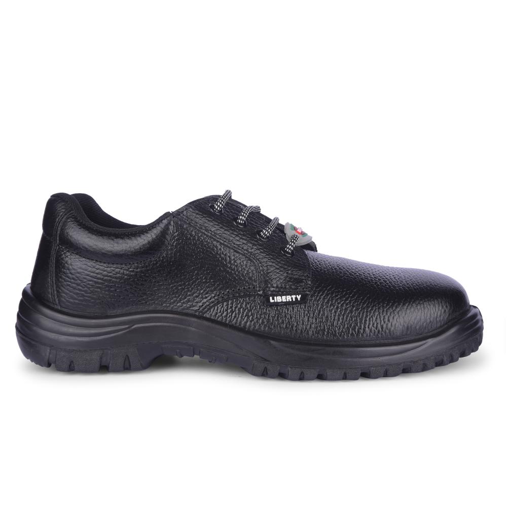 Freedom By Liberty Mens SURKSHA1SK Black Safety Lacing Shoes