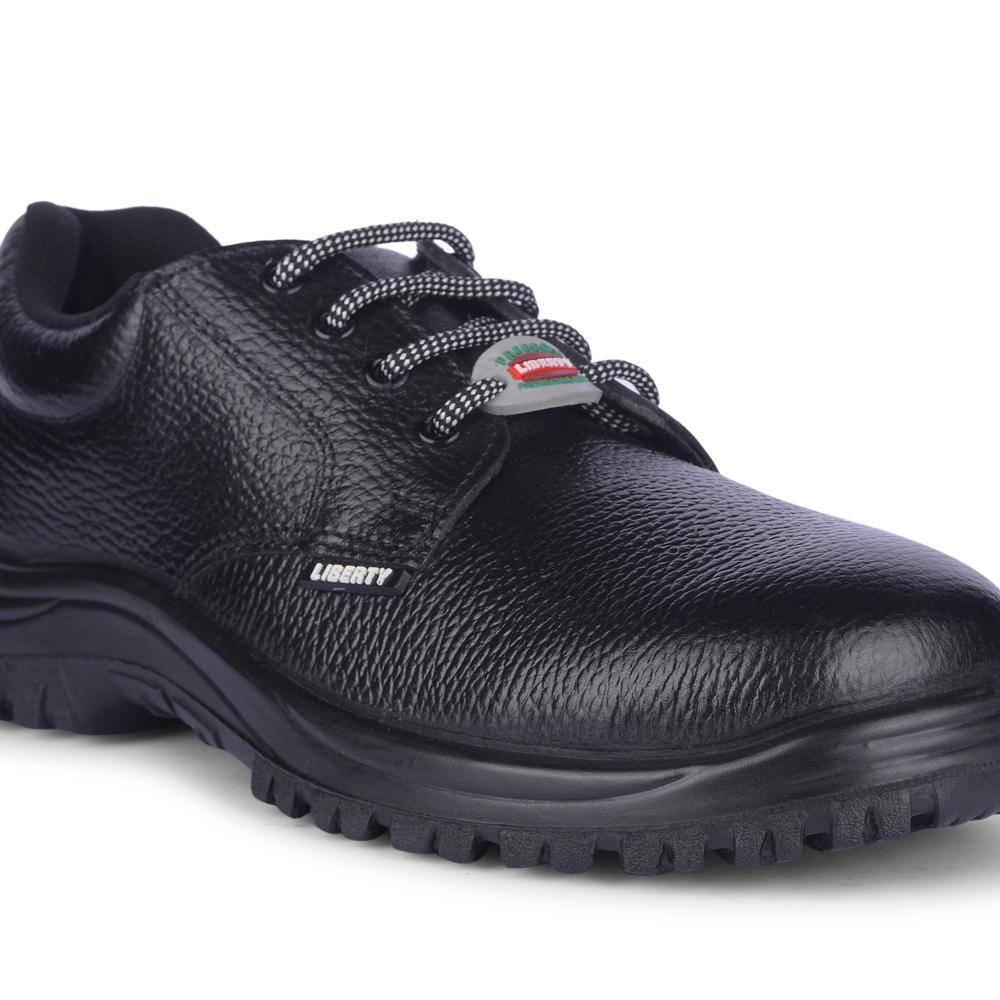 Freedom By Liberty Mens SURKSHA1SK Black Safety Lacing Shoes