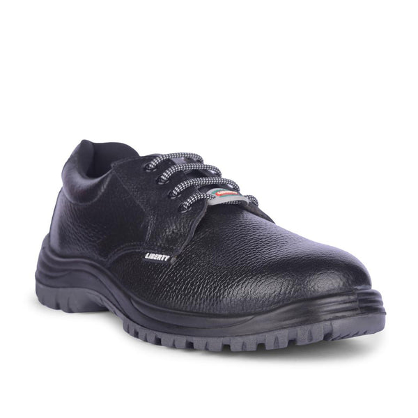 Freedom By Liberty Mens SURKSHA2SK Black Safety Lacing Shoes