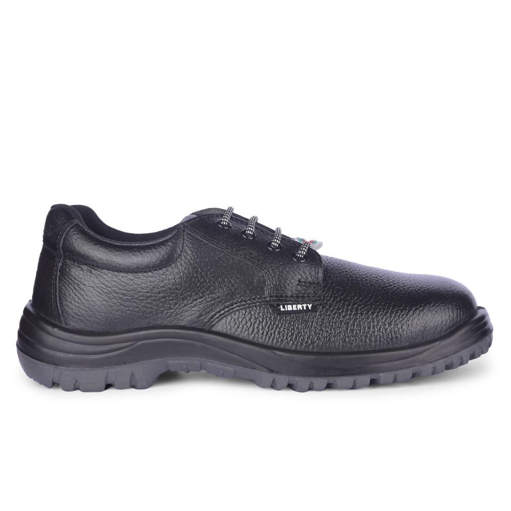 Freedom By Liberty Mens SURKSHA2SK Black Safety Lacing Shoes