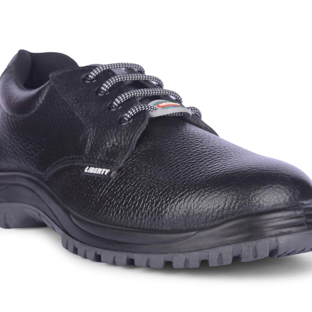 Freedom By Liberty Mens SURKSHA2SK Black Safety Lacing Shoes