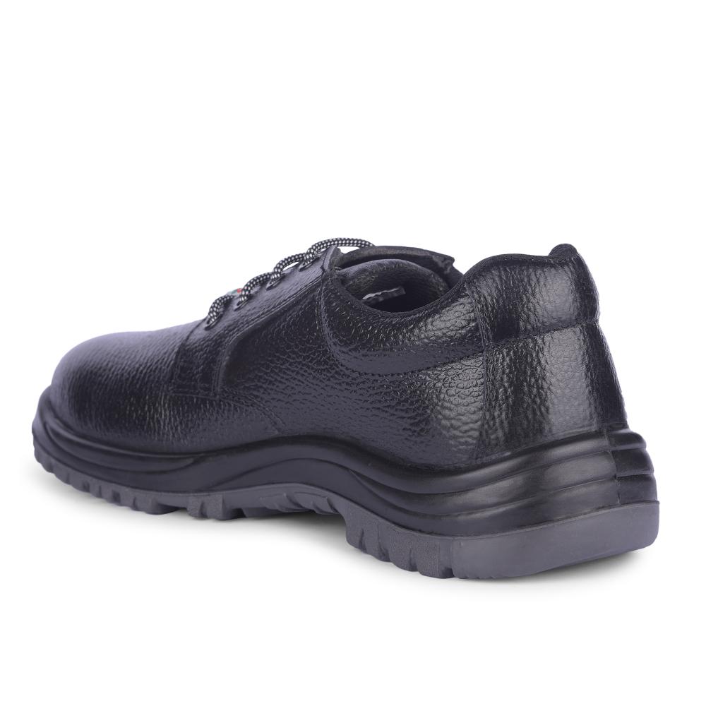 Freedom By Liberty Mens SURKSHA2SK Black Safety Lacing Shoes