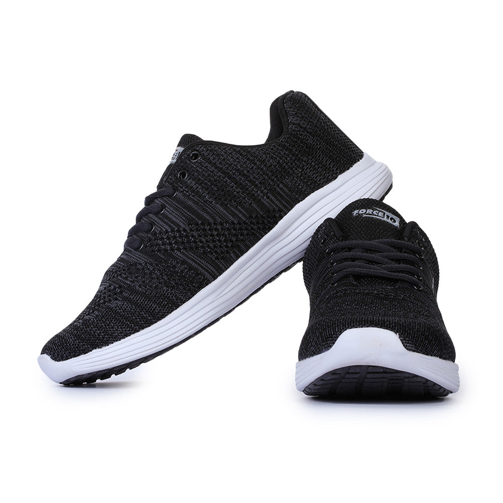 Force 1 Men's Black Sports Lacing (BROOK-2)