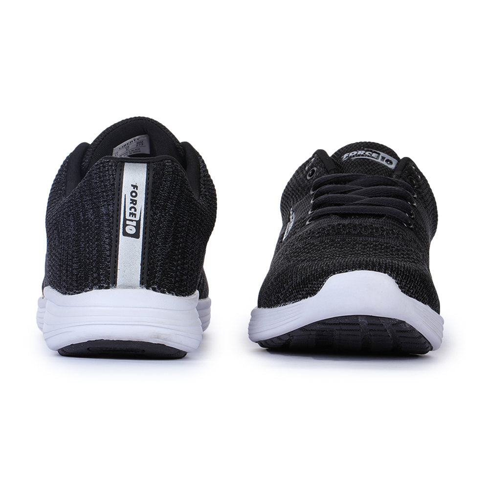 Force 1 Men's Black Sports Lacing (BROOK-2)