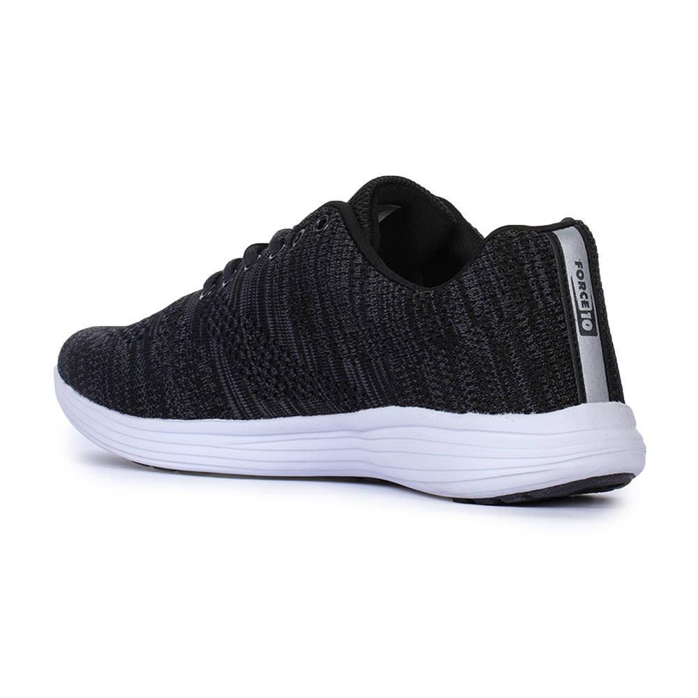 Force 1 Men's Black Sports Lacing (BROOK-2)