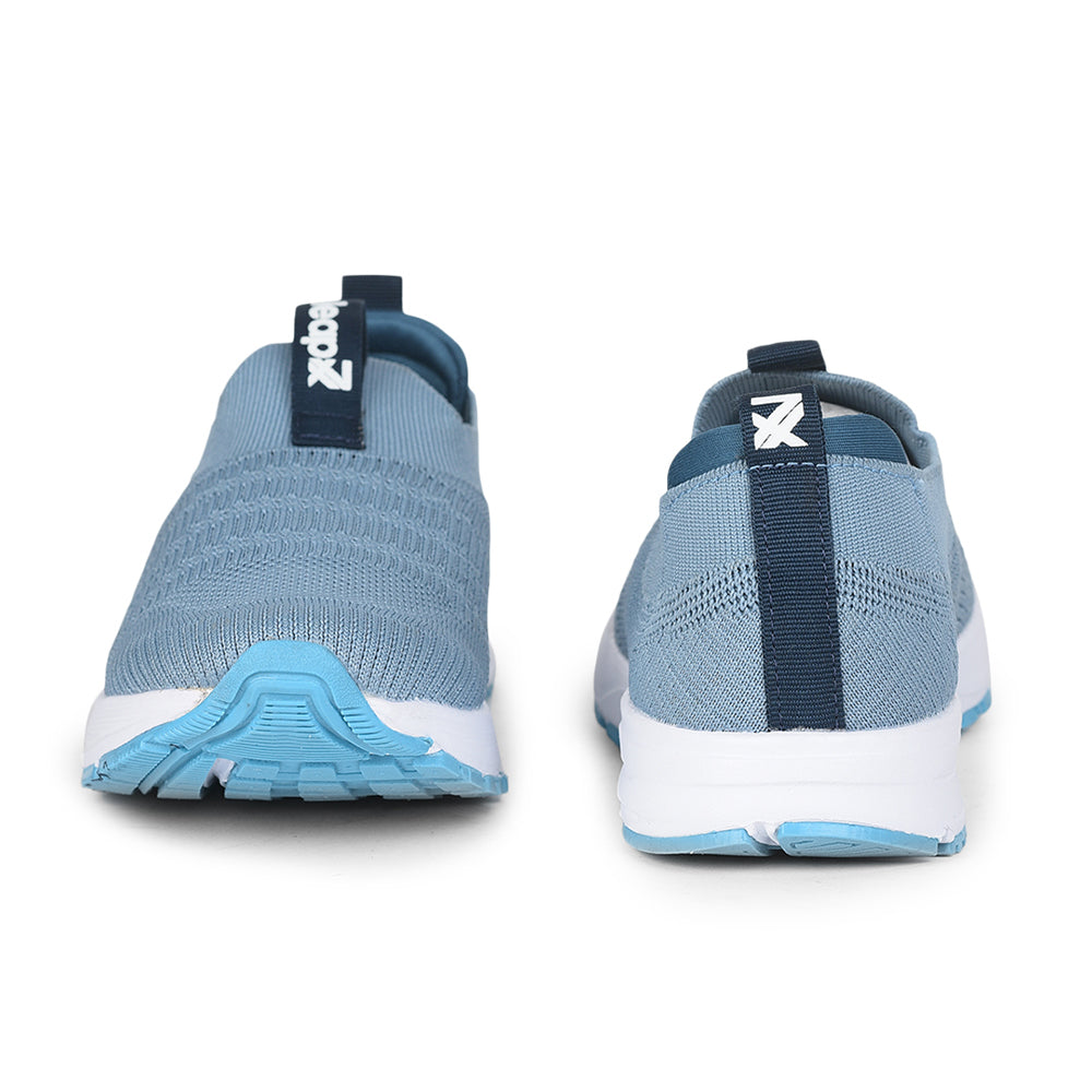 Leap7x Non Lacing Sports Shoes For Ladies (S.Blue) PERTH-1 By Liberty