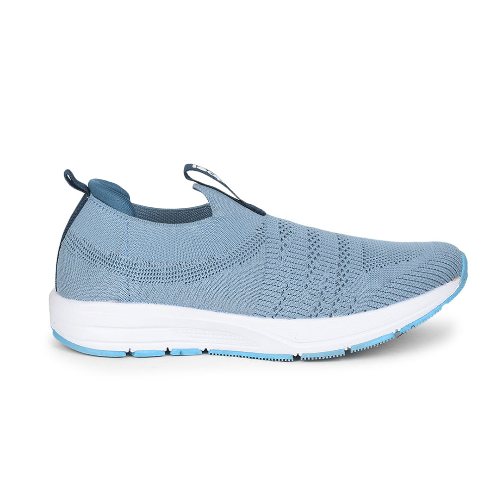 Leap7x Non Lacing Sports Shoes For Ladies (S.Blue) PERTH-1 By Liberty