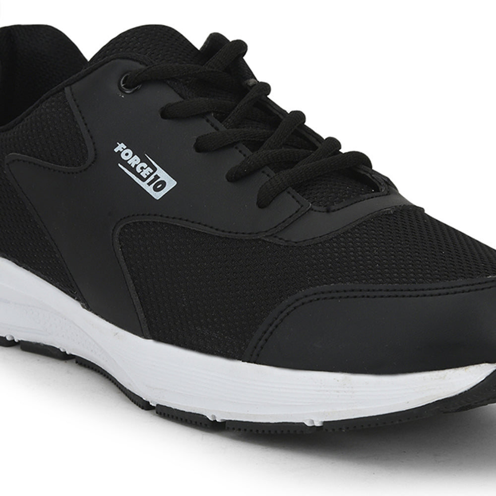 Force 1 Sports Lacing Shoes For Men (Black) SPRINT By Liberty