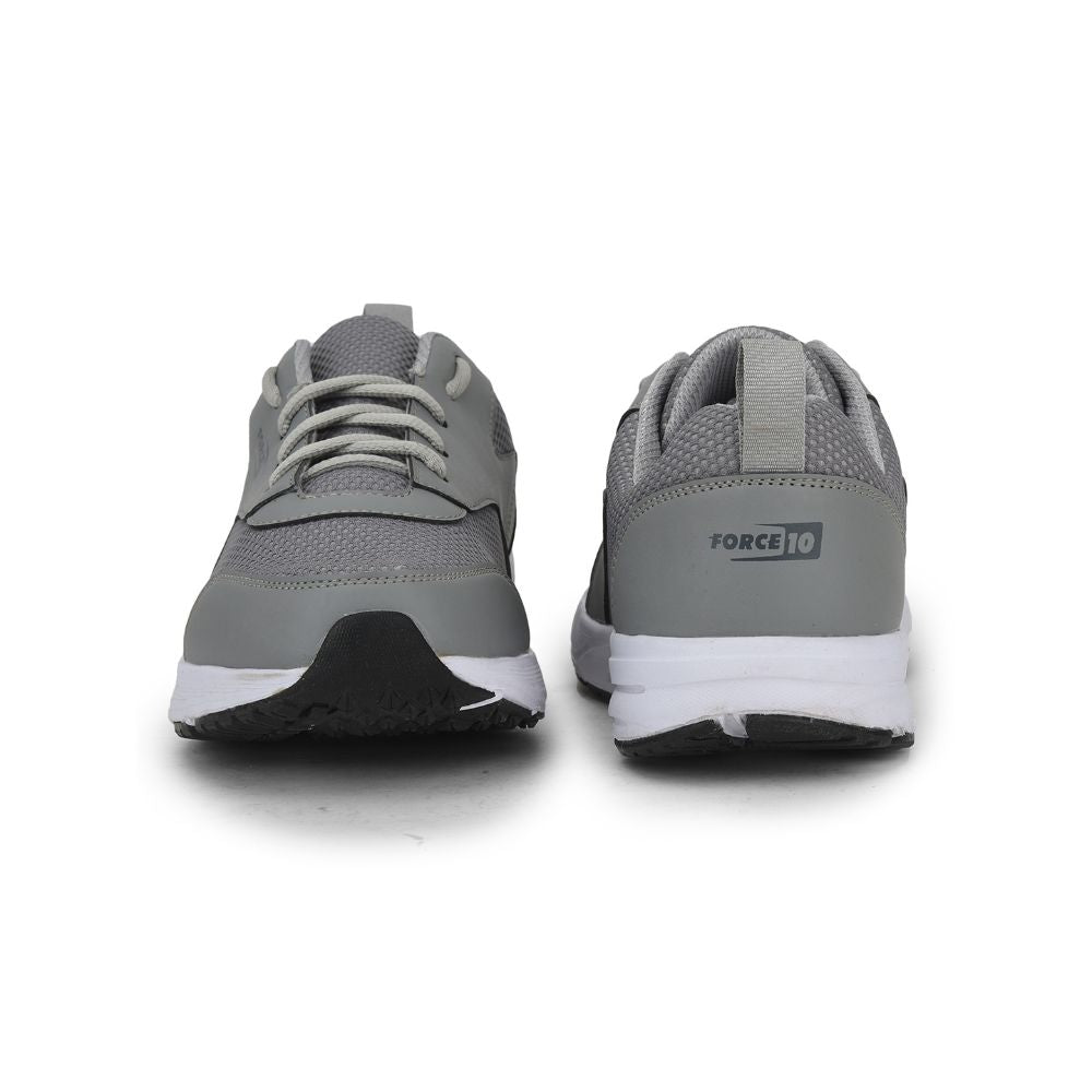 Force 1 Sports Lacing Shoes For Men (Grey) SPRINT By Liberty