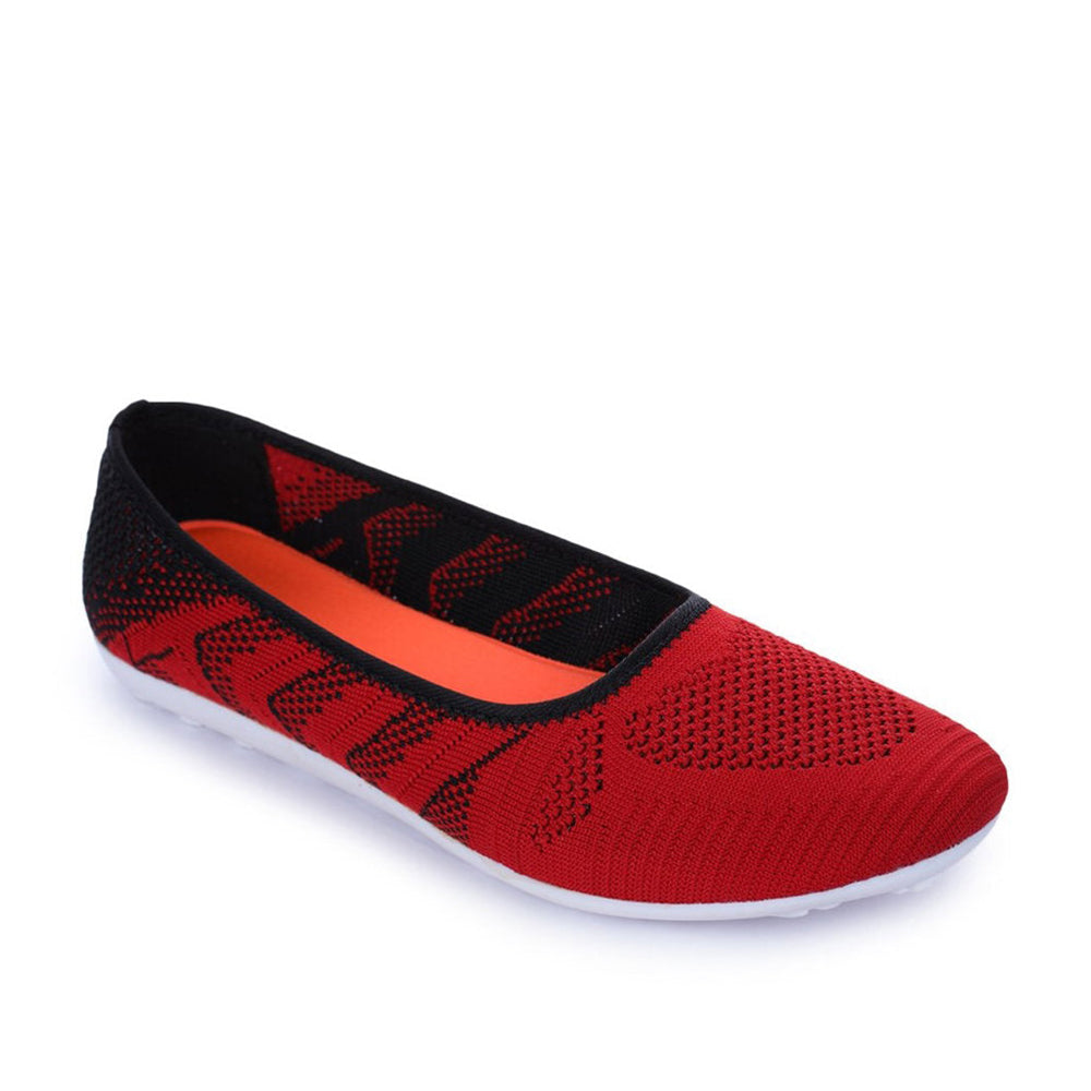 Gliders (Red) Casual Ballerina Shoes For Women PRETTY-2 By Liberty