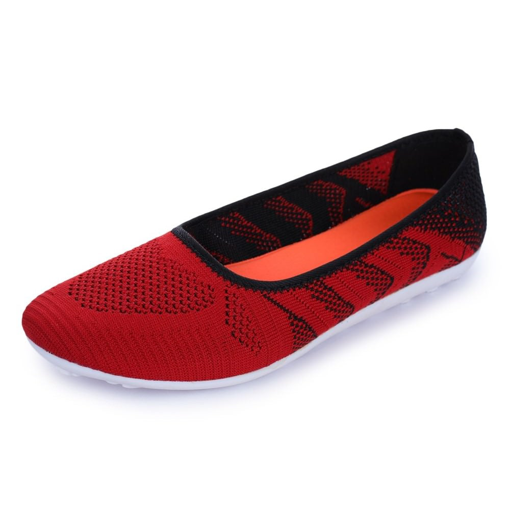 Gliders (Red) Casual Ballerina Shoes For Women PRETTY-2 By Liberty