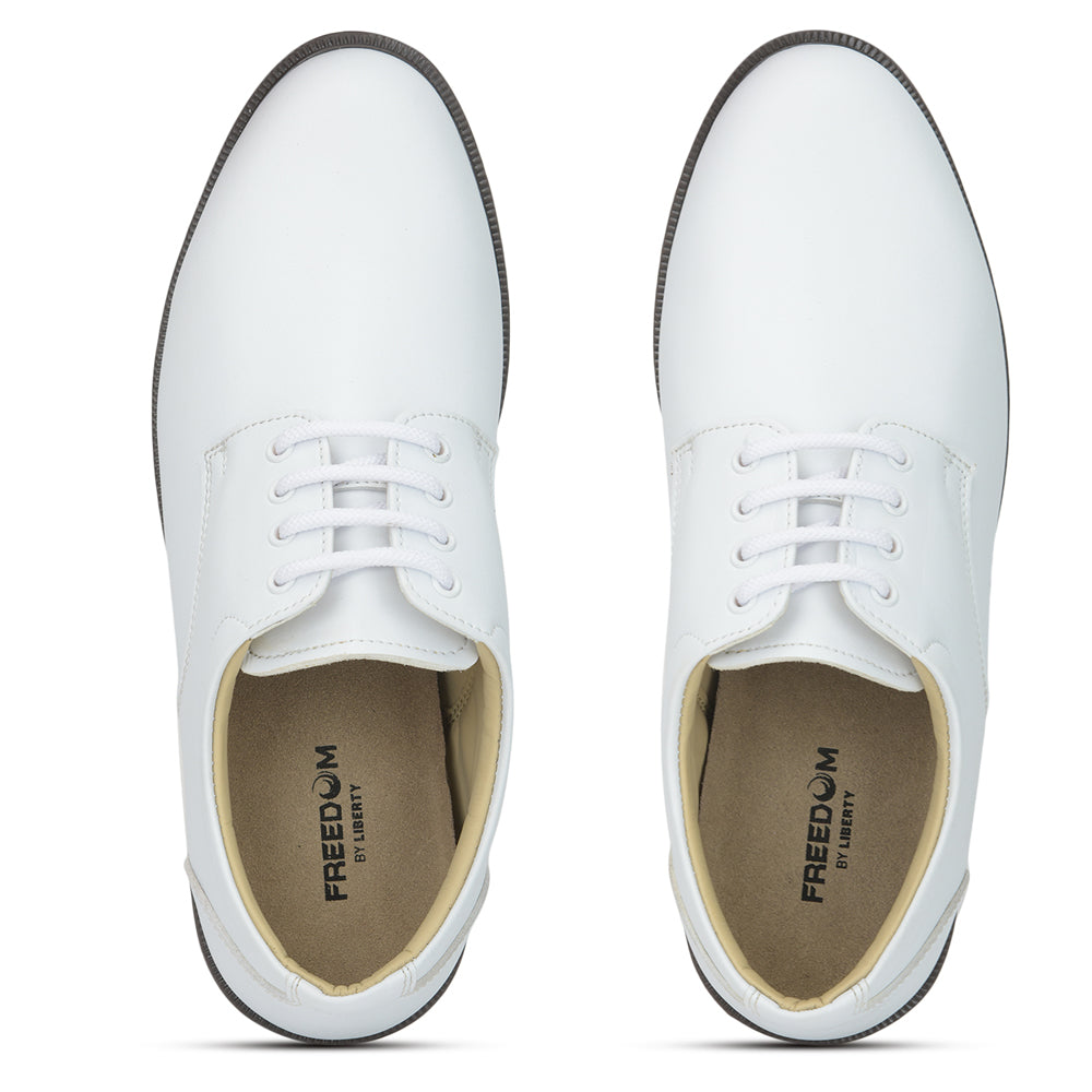 Freedom Formal (White) Defence Oxford Navy Uniform Shoes 5238-219MF By Liberty