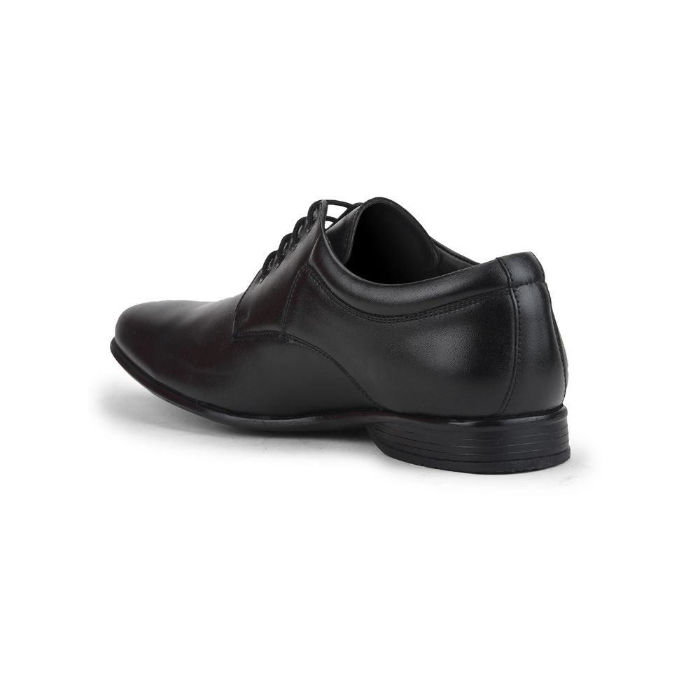 Fortune (Black) Formal Lace Up Shoes For Men Robert-2 By Liberty