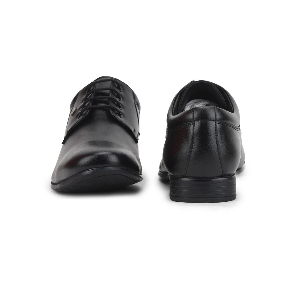 Fortune (Black) Formal Lace Up Shoes For Men Robert-2 By Liberty