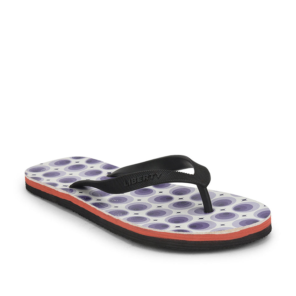 Gliders Casual Black House Slipper For Women AHA-125E By Liberty