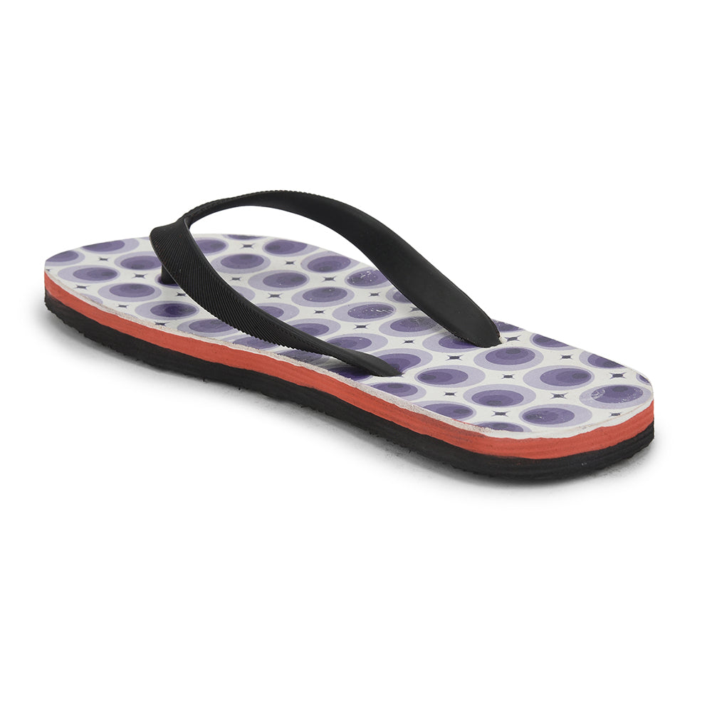 Gliders Casual Black House Slipper For Women AHA-125E By Liberty