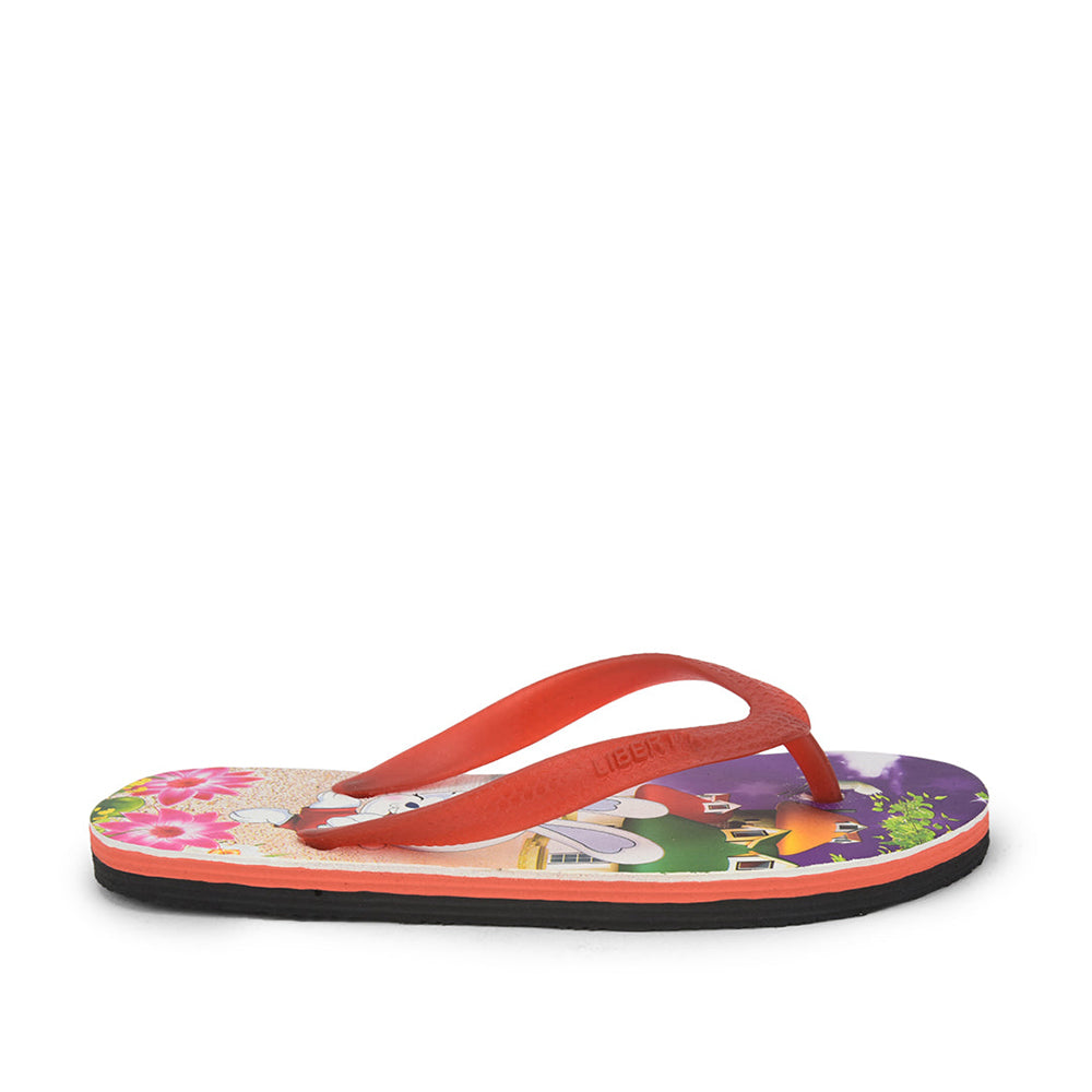 A-HA By Liberty AHA-127E Black Flip Flop For Kids