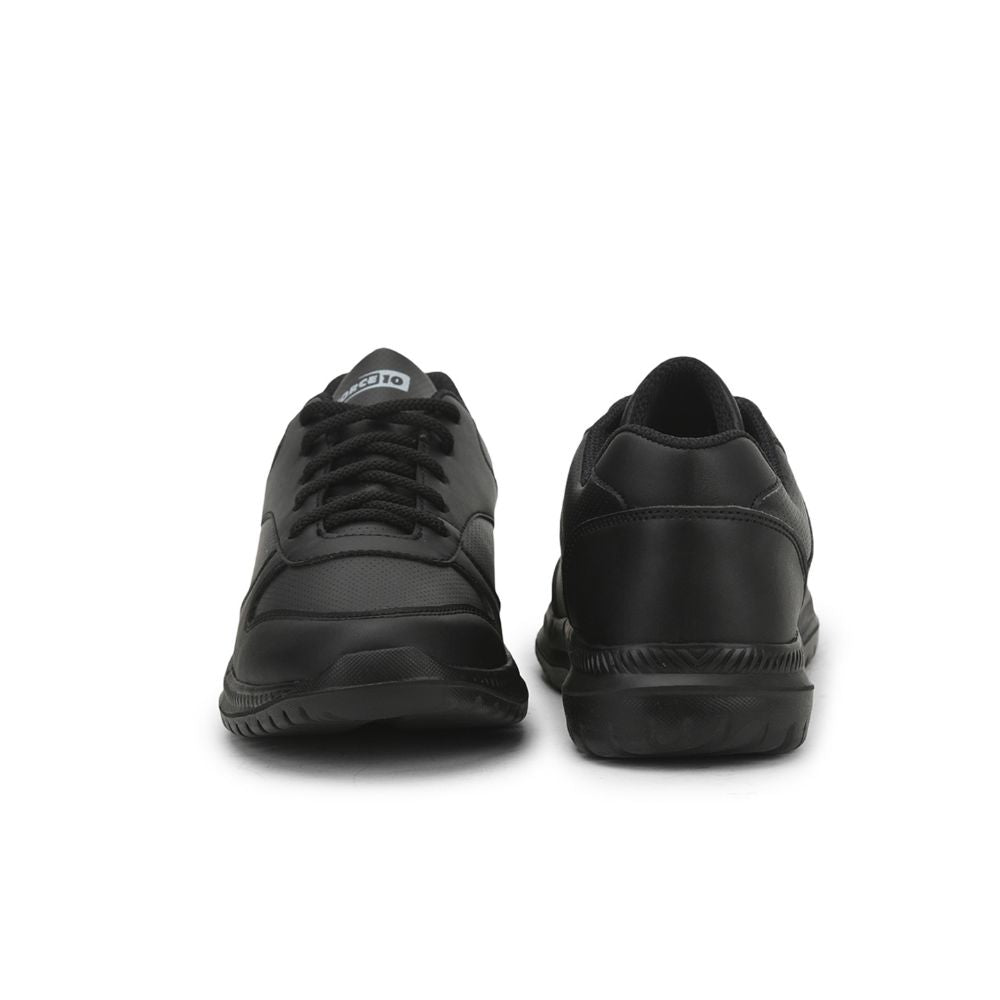 Force 1 School Lacing Shoes For Kids (Black) SKOLPRO-L By Liberty