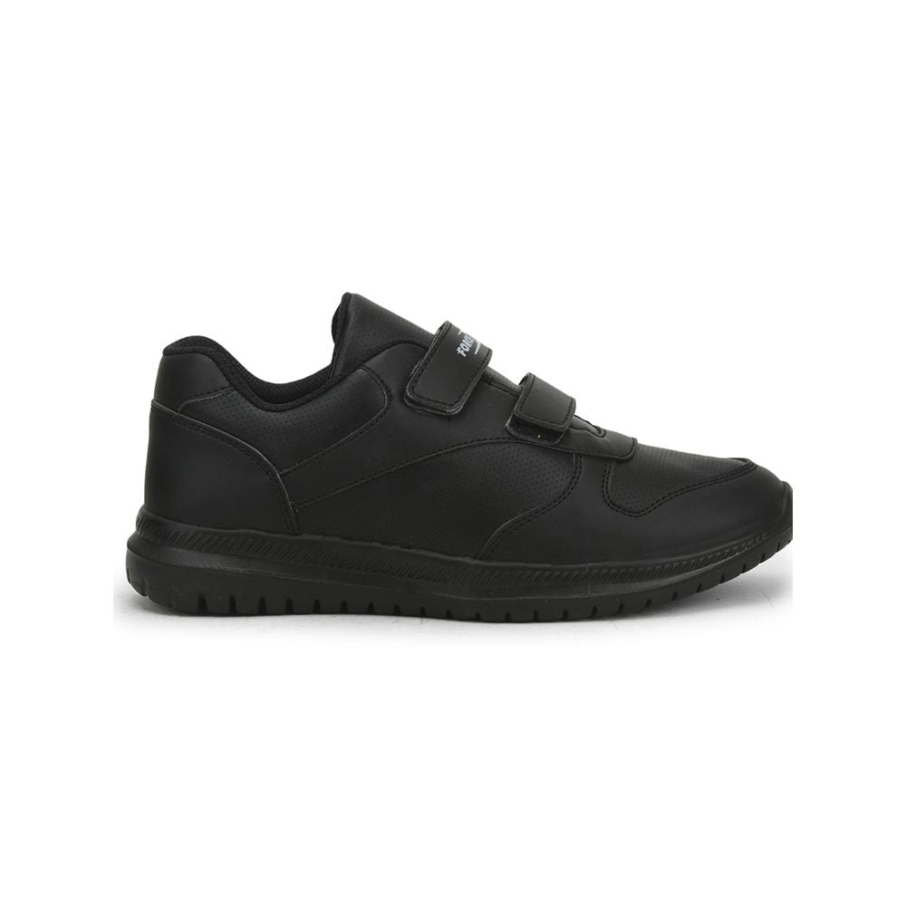 Force 1 School Non Lacing Shoes For Kids (Black) SKOLPRO-V By Liberty