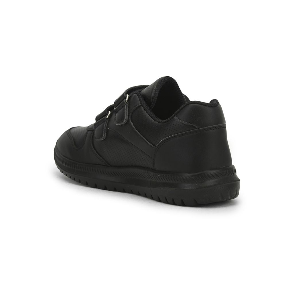 Force 1 School Non Lacing Shoes For Kids (Black) SKOLPRO-V By Liberty