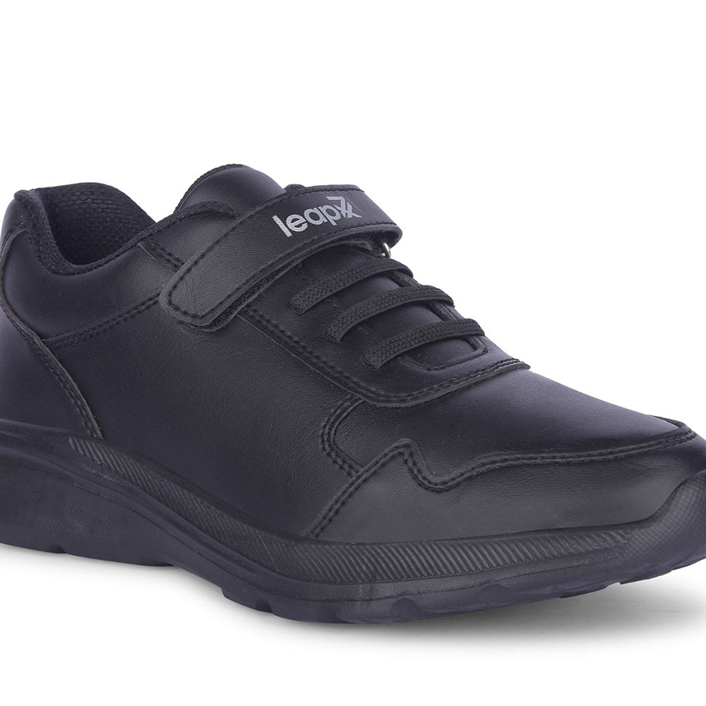 Buy Leap7x Black Velcro Uniform School Shoes For Kids SCHLPRO 3 By Liberty