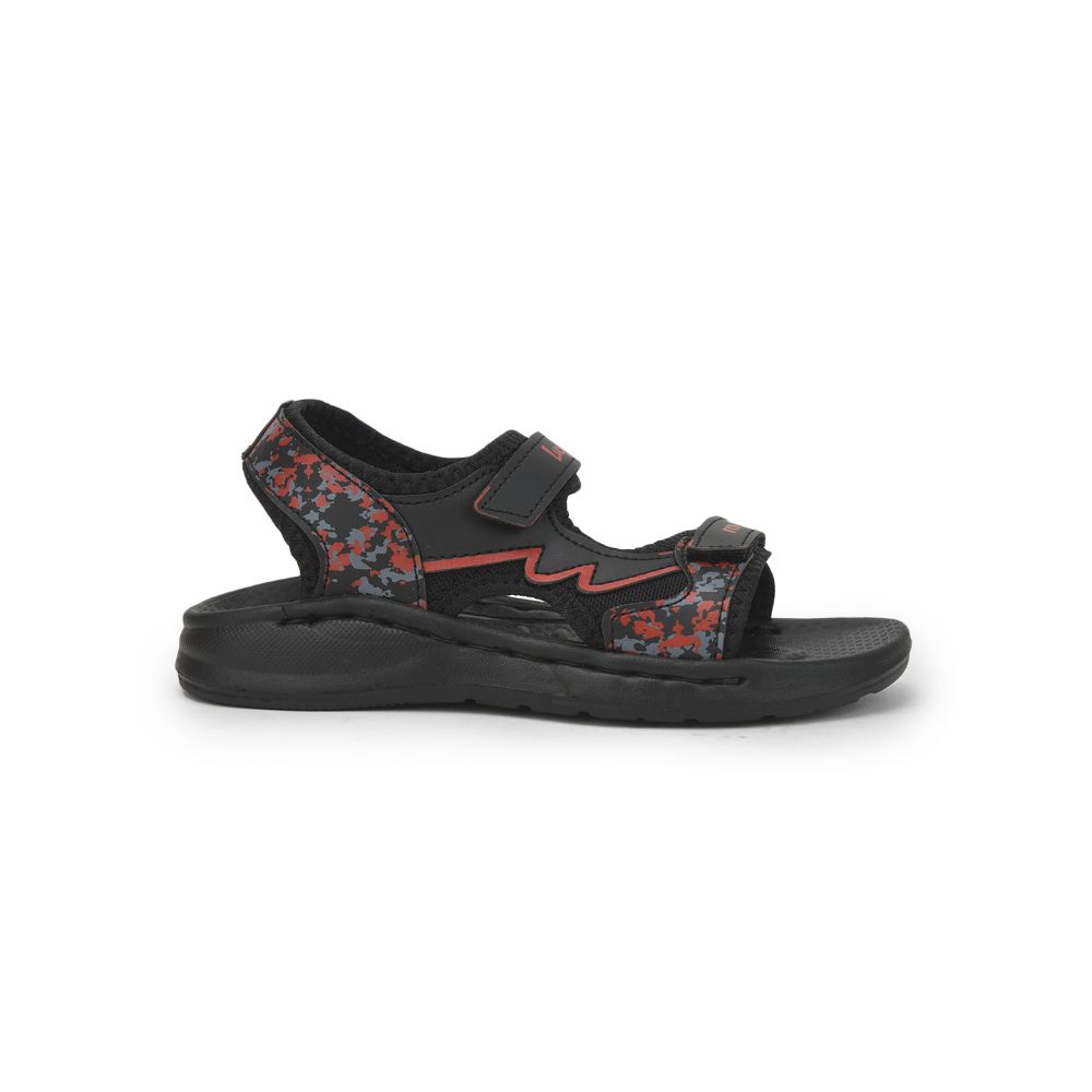 Lucy & Luke (Black) Casual Sandal For Kids LB167-1 By Liberty