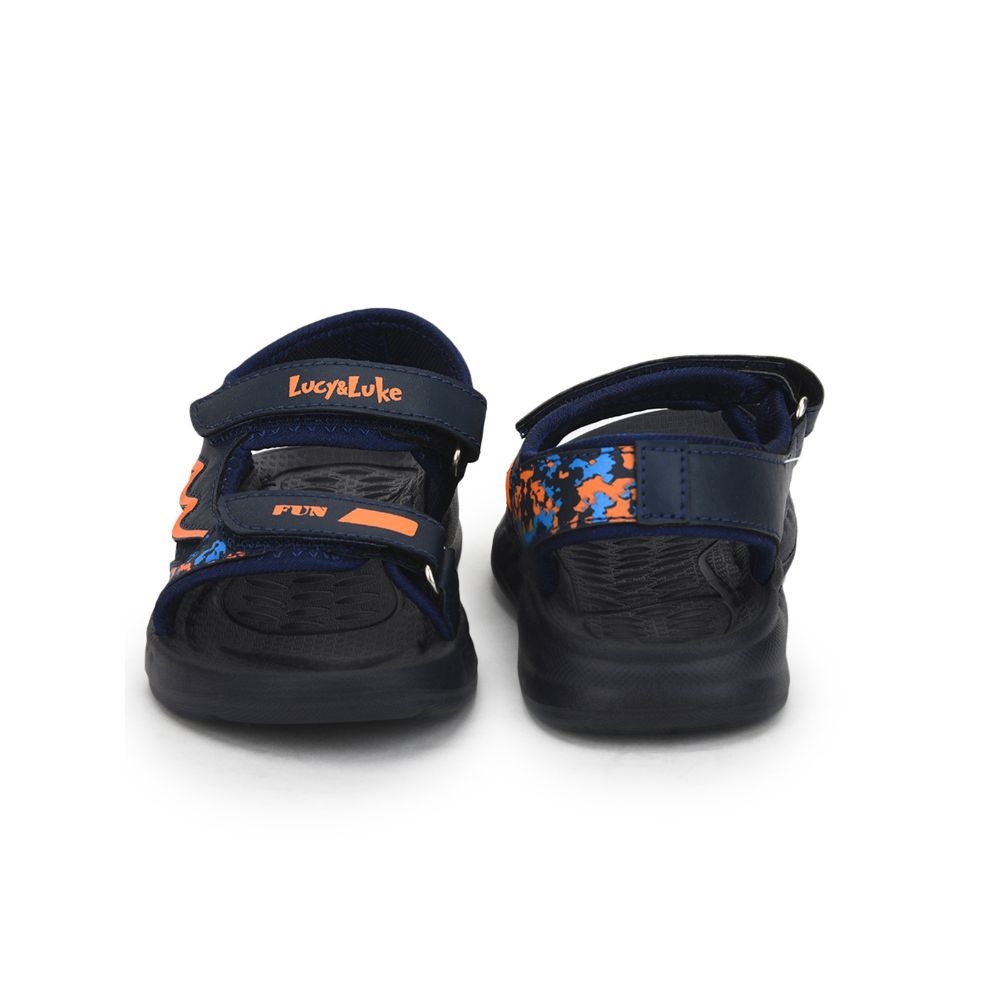 Lucy & Luke (N.Blue) Casual Sandal For Kids Lb167-1 By Liberty