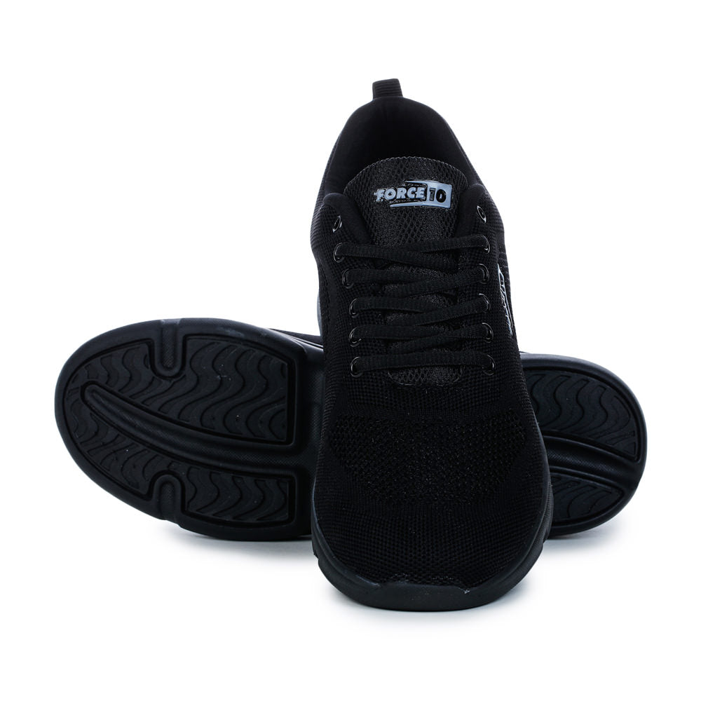 Force 1 Men's Black Sports Lacing