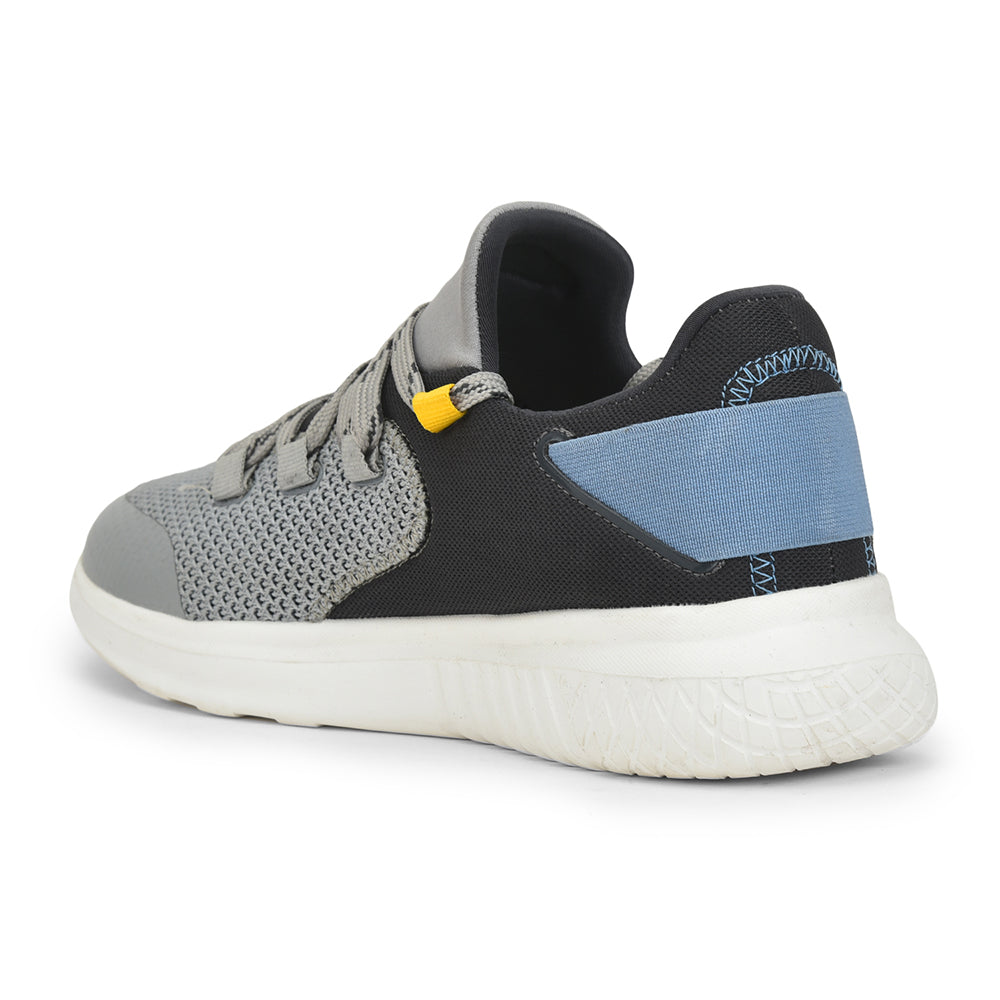 Force 1 Sports Walking Shoes For Men (L.Grey) KARTER By Liberty