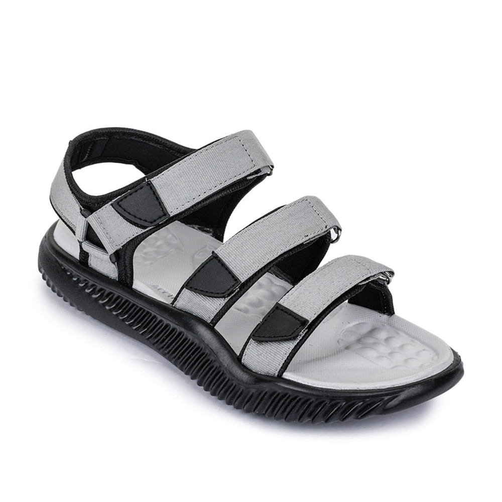 A-HA Casual Grey Sandals For Men STAMINA-4E By Liberty