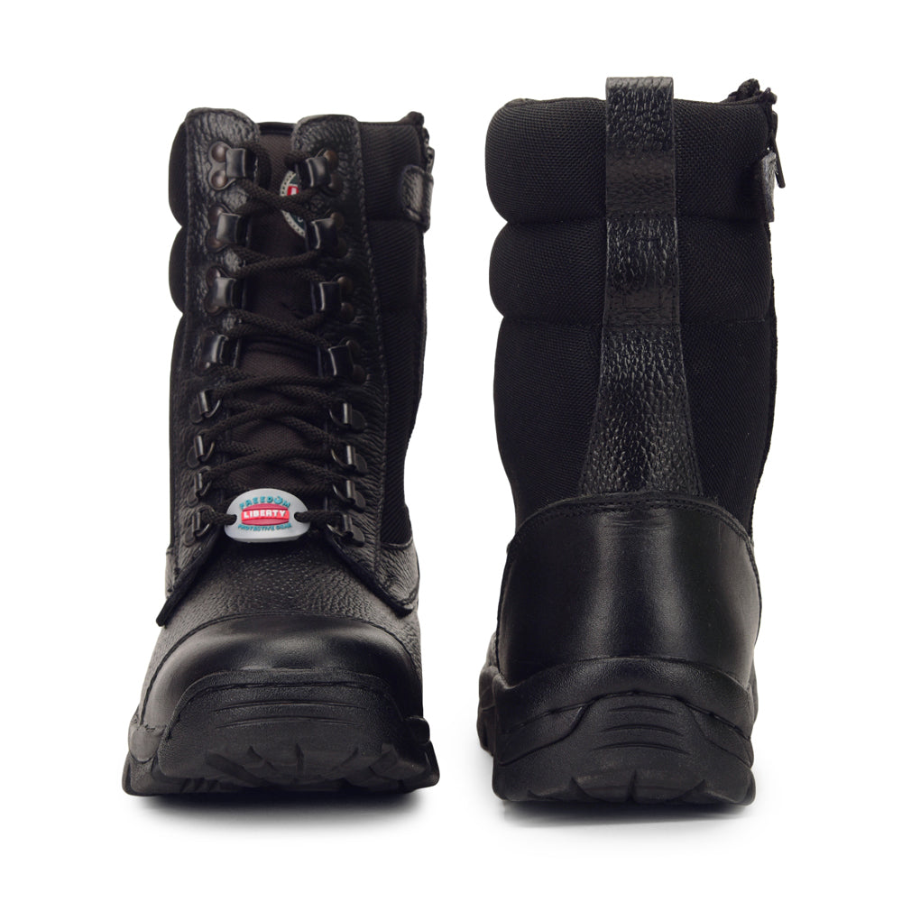 Freedom Casual (Black) Defence DMS Boot with ZIP PARACOM-1 By Liberty