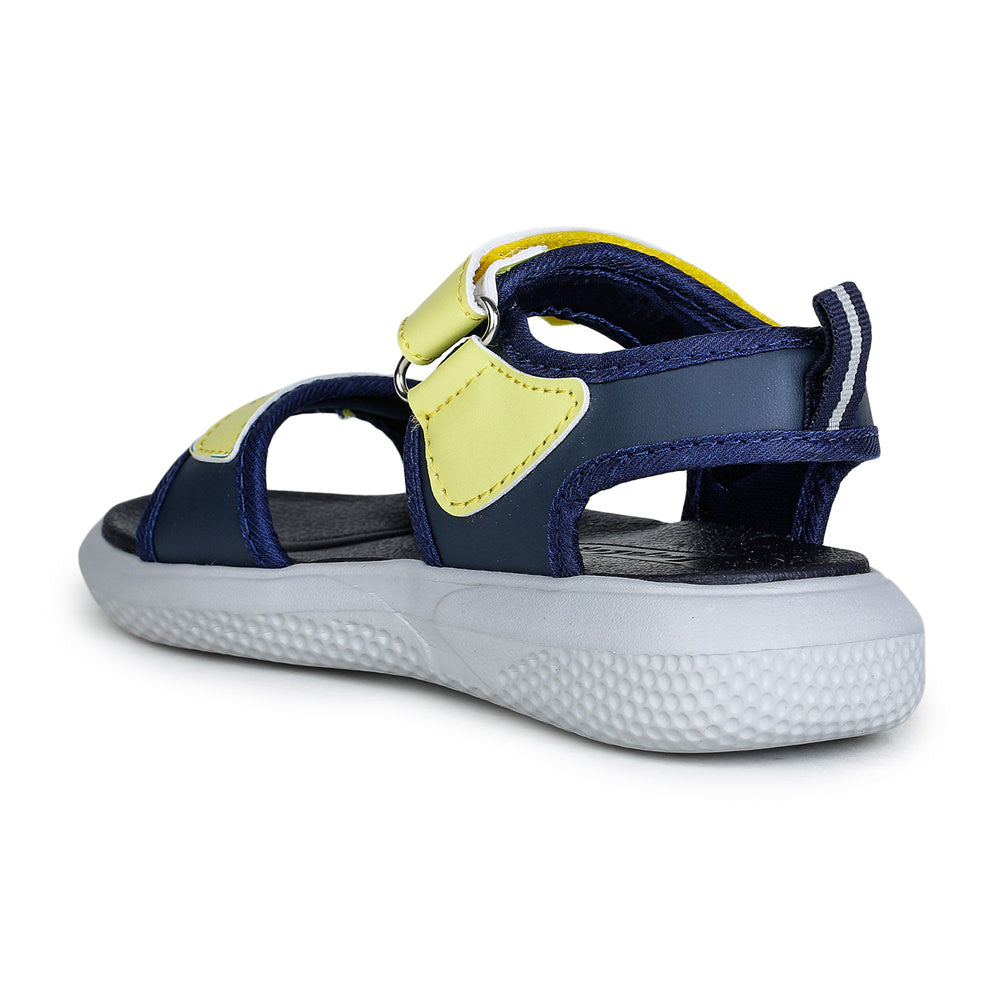 Lucy & Luke (Yellow) Casual Sandal For Kids HIPPO-1 By Liberty