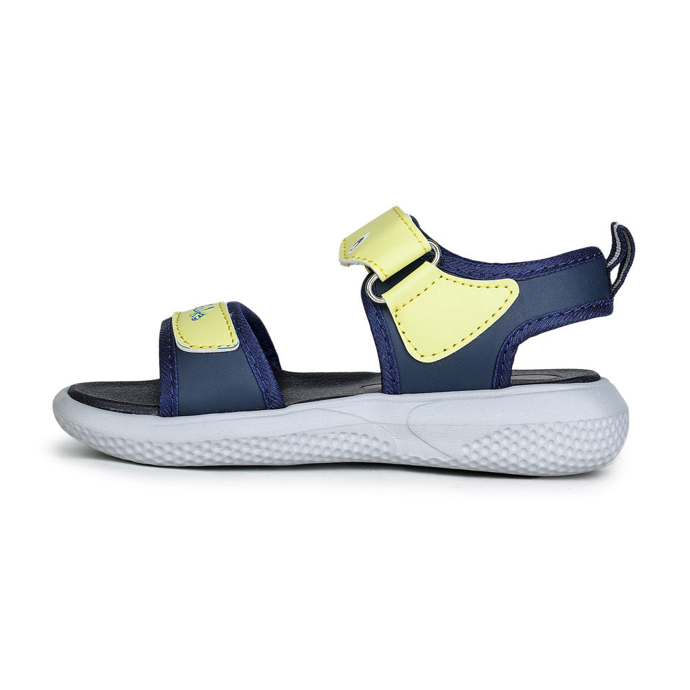 Lucy & Luke (Yellow) Casual Sandal For Kids HIPPO-1 By Liberty