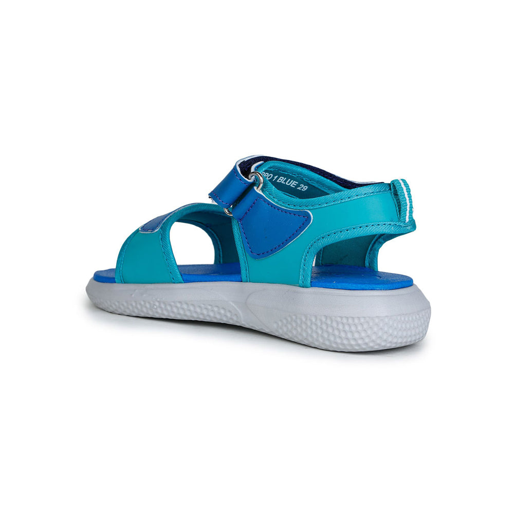 Lucy & Luke (Blue) Casual Sandal For Kids HIPPO-1 By Liberty