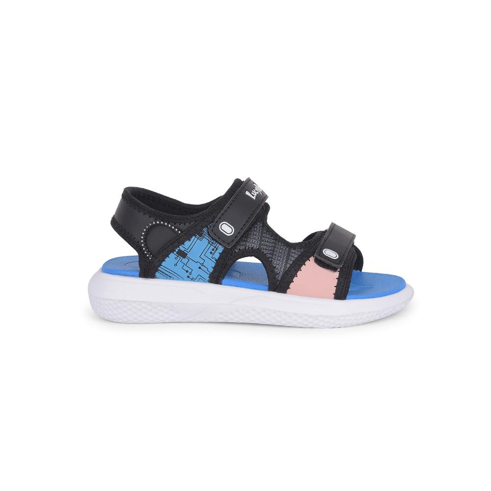 Lucy & Luke By Liberty Kids HIPPO-53 Black Casual Sandal