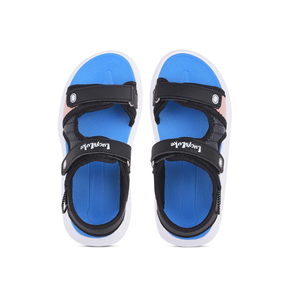 Lucy & Luke By Liberty Kids HIPPO-53 Black Casual Sandal