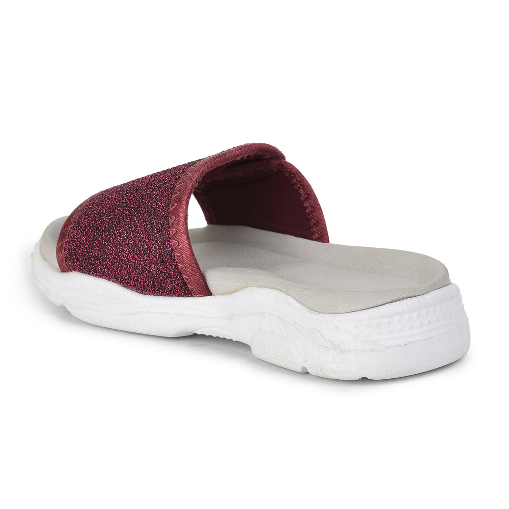 Leap7x Casual Cherry Slides For Kids RICKY-16 By Liberty