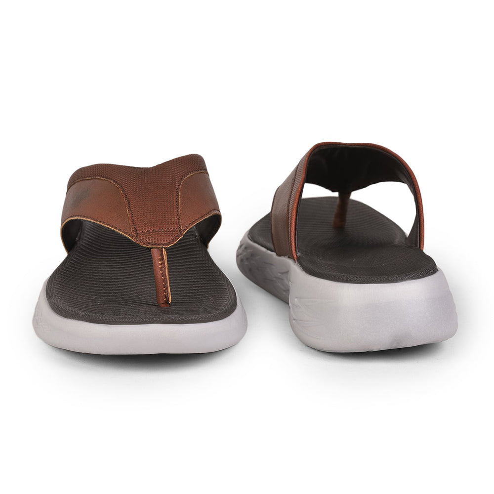 A-HA By Liberty IMPACT-6 Tan Flip-Flop For Men